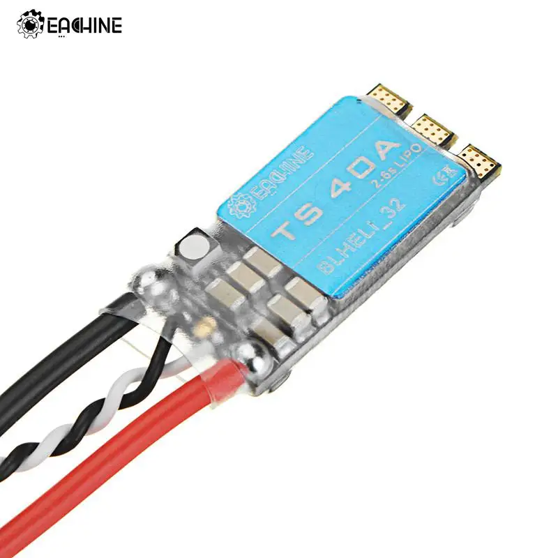 1/4 шт. Eachine Wizard TS215 TS 40A BLHeli_32 ESC 2 6 S для RC моделей FPV гоночный Дрон мультиротор