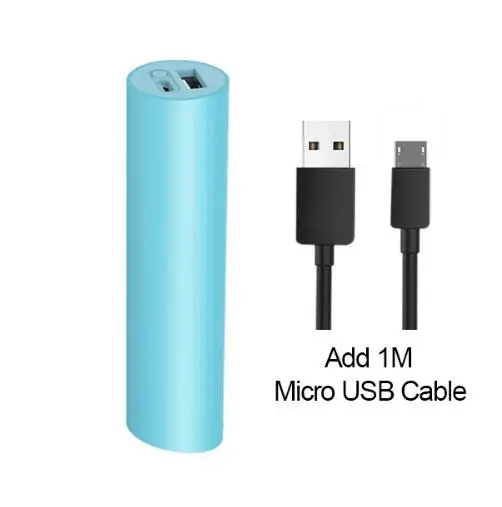 bank add micro xiaomi ZMI Mini power Bank, перезаряжаемый внешний аккумулятор 18650 мА/ч, мини внешний аккумулятор xiaomi, портативная зарядка для телефона - Цвет: bank add micro