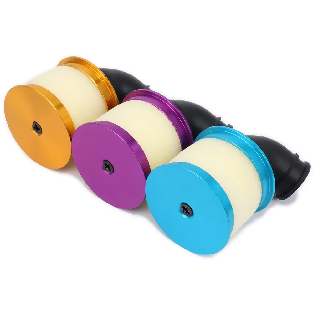 Алюминиевая губка с открытым воздушным фильтром для 1/10 RC Nitro автомобиль багги