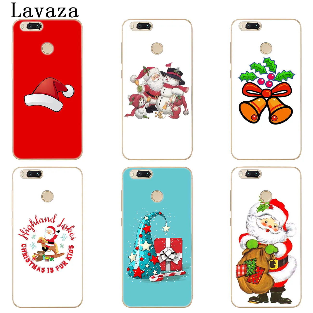 Чехол для телефона Lavaza Merry Christmas new Year donut gift Xiaomi MI 10 9 9T CC9 CC9E A3 Pro 8 SE A2 Lite A1 pocophone f1 6 Mi10 |