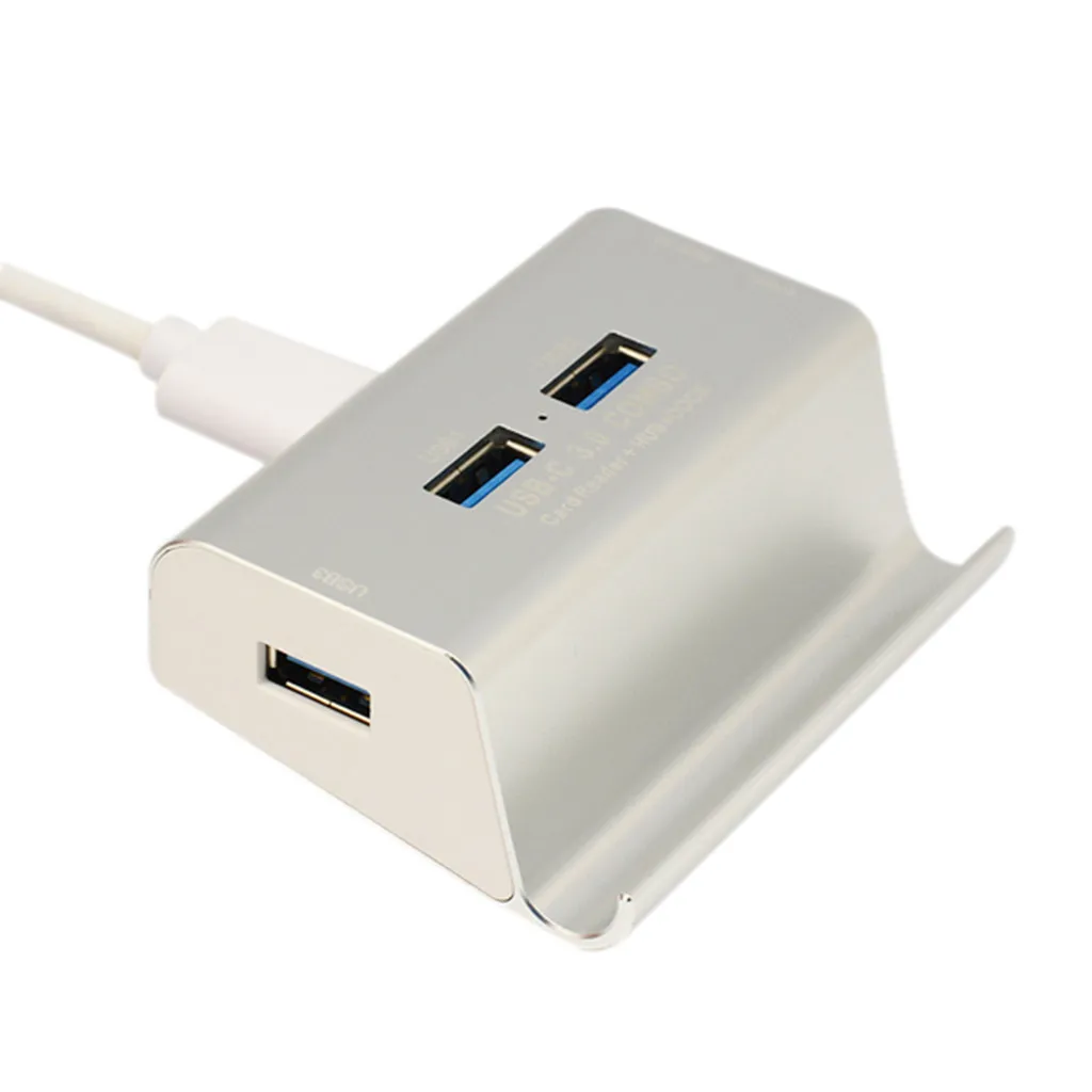 Высокоскоростной USB3.0x3 SD/TF кард ридер концентратор настольная док станция