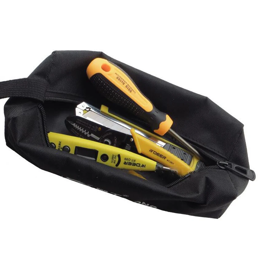 1 шт. многоцветная сумка для хранения инструментов хозяйственная из ткани