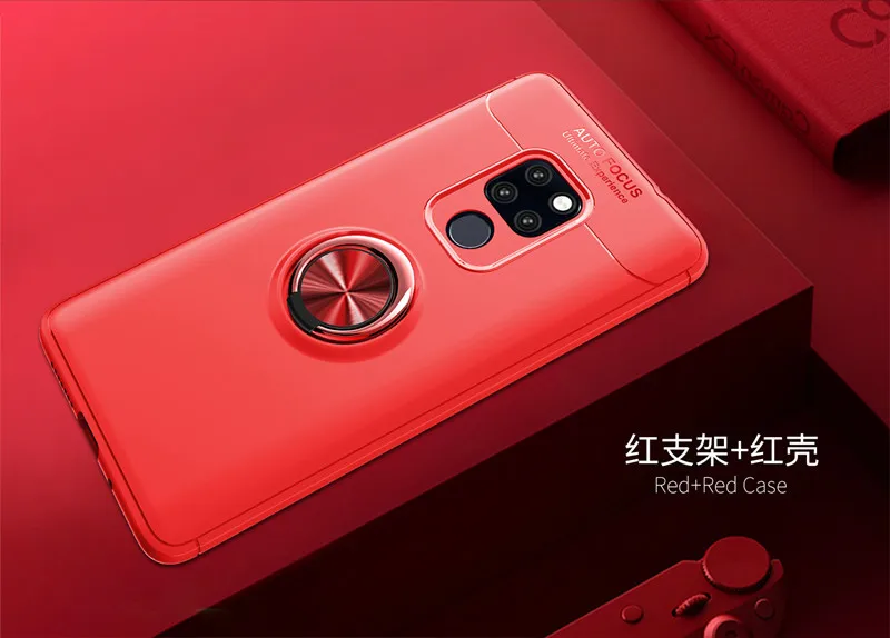 Для huawei mate 20 20Pro чехол, роскошный мягкий силиконовый с кольцом-подставкой, противоударный защитный чехол на заднюю панель, чехол s для huawei mate 20 pro - Цвет: style 02