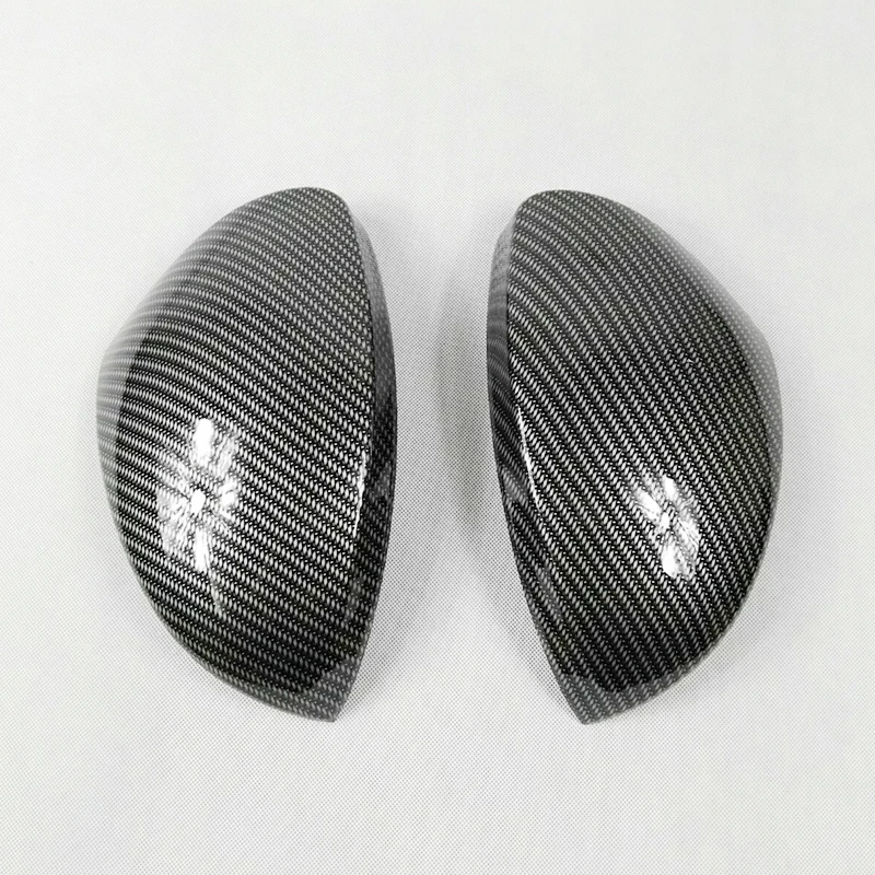 ABS Chrome/Carbon fibre For VW Tiguan 2009-2015 accessories Car side door rearview mirror cover trim Sticker styling 2pcs | Автомобили и