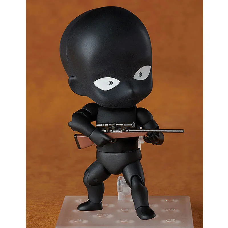 BlackMan Mystery Man Hannin Nendoroid 878 аниме детектива Конана BJD милые фигурки игрушки куклы для