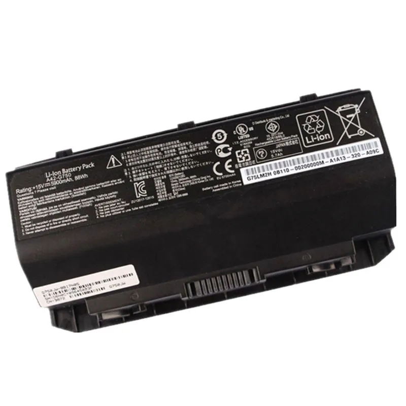 7XINbox 15V 88wh 5900 мА/ч, ноутбук Батарея A42-G750 для Asus G750J G750JW G750JM G750JH G750JZ G750JX G750JZ G750JS