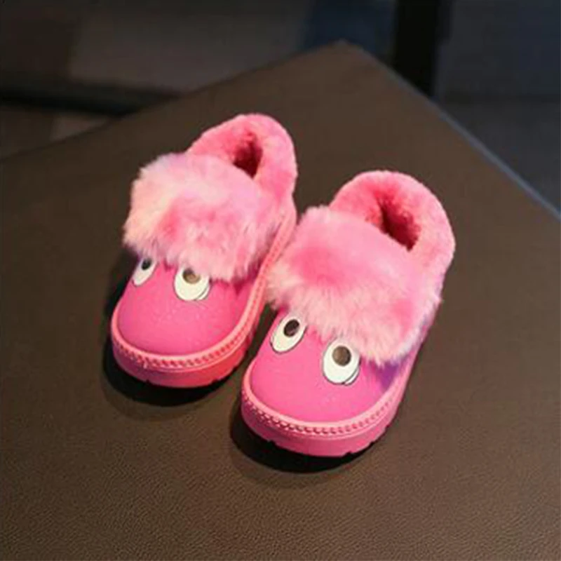 2016 Зима новый детский мультфильм водонепроницаемый теплый утолщение прекрасные