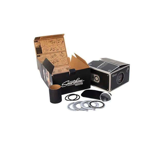 Cardboard Mini Smartphone Projector Easy Assemble DIY Mobile Phone Portable Cinema For Iphone/Samsung/Android Phones | Электроника