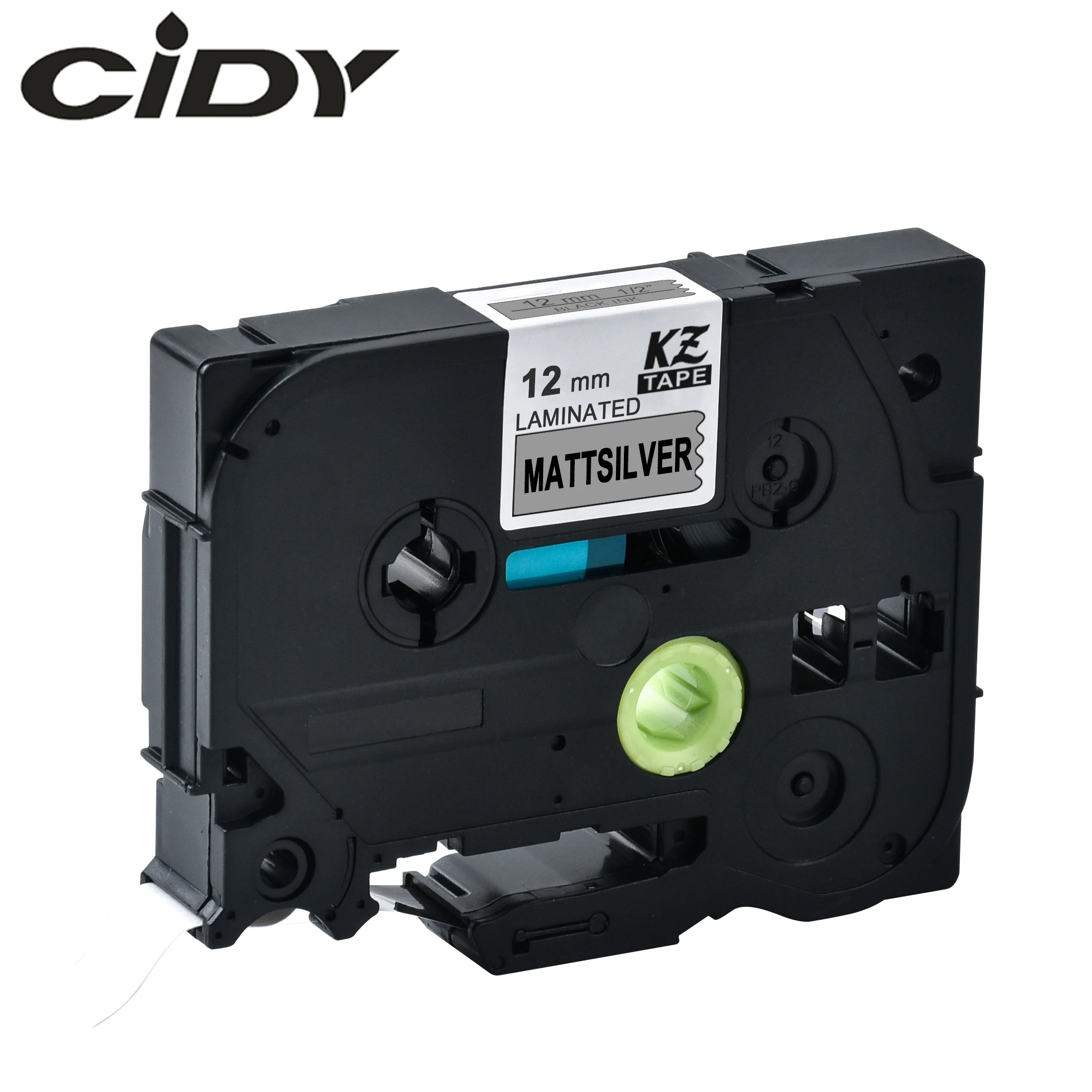 CIDY Tze-M931 Tz-M931 12 мм черный на Mattesilver ламинированный совместимый P touch tze M931 TZ картридж