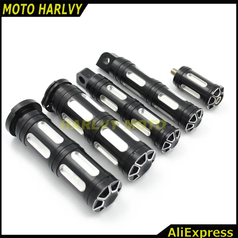 Ручки руля для мотоцикла CNC настраиваемый руль ручки + подножки переключения