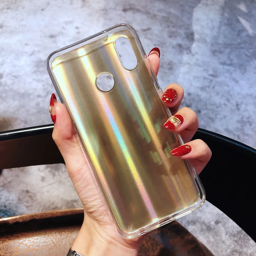NORTHFIRE IMD Aurora Laser Case For Huawei P20 P10 Mate20 P Smart 2019 Shining Soft for Honor 8X 8Pro V9 V10 Cover Fundas |