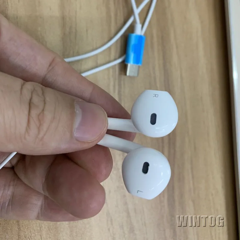 200 шт высококачественные наушники type C белого цвета 1,2 м для samsung S10 S10e S10 Plus для смартфонов huawei, DHL