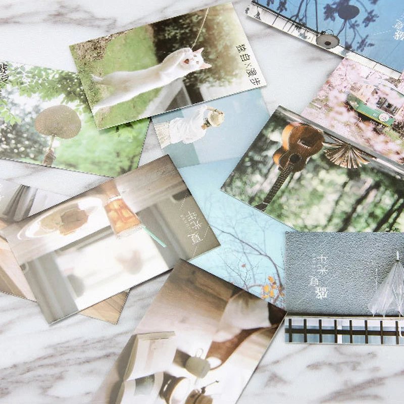 30 шт./лот морозное время фотография открытка ЛОМО Рождество и день рождения