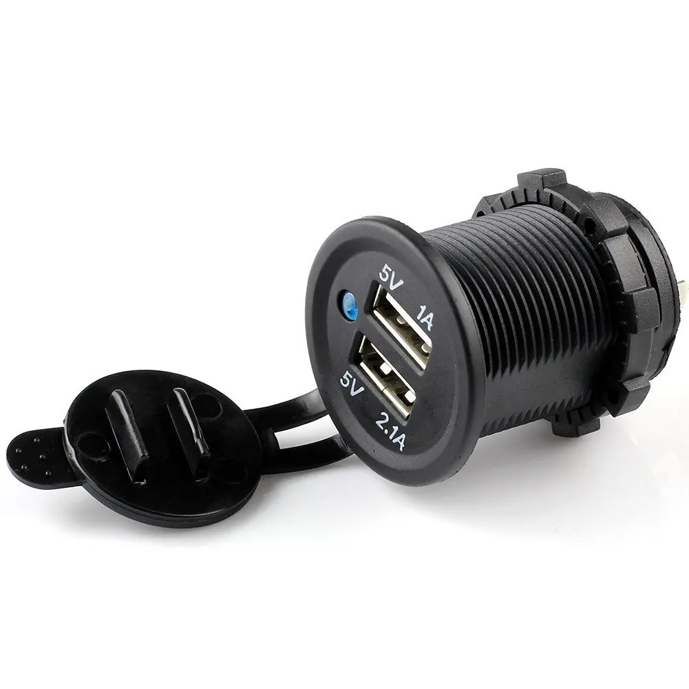 3.1Amp универсальное автомобильное зарядное устройство USB автомобиль DC12V
