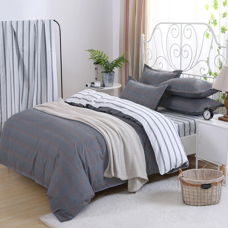 

Duvet Cover Bedding Set Quilt Comforter Blanket Pillow Case Soft Cotton Bed Linen Adult Big Bedspreads 24