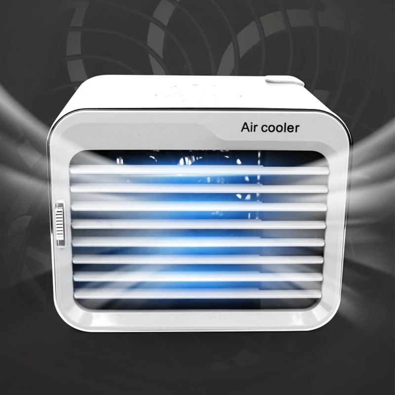 Usb мини портативный кондиционер увлажнитель воздуха очиститель 7 видов цветов