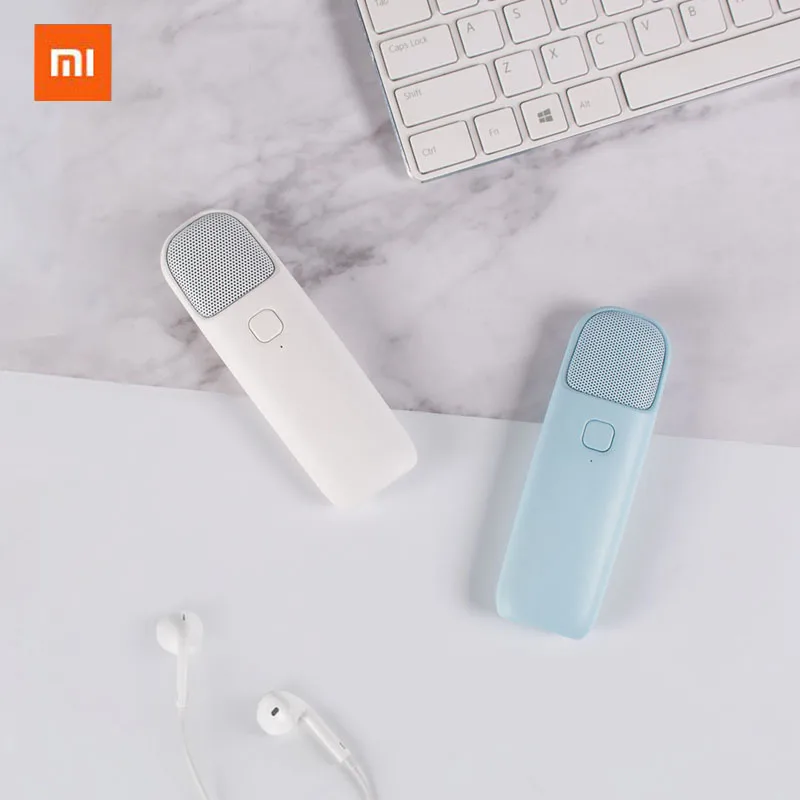 Xiaomi ультра-тонкий мини микрофон умный маленький бытовой рисовый микрофон с 3,5 м аудио кабель караоке микрофон 2 цвета