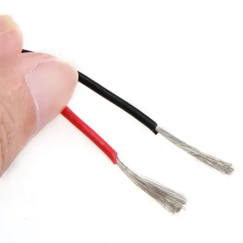 1 м красный + черный силиконовый провод 12AWG 14AWG термостойкий мягкий кабель |