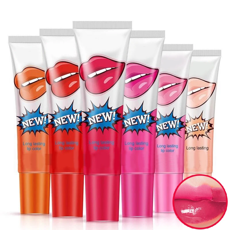 Для женщин и девочек Длительное Действие блеск для губ маска водонепроницаемый
