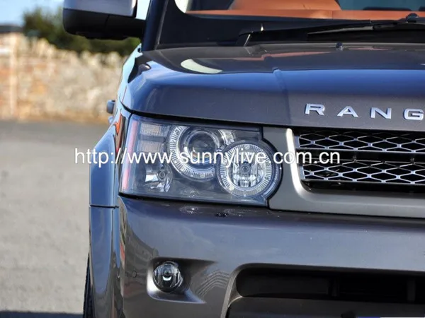 Для Land Rover Range Rover Sport светодиодный головной фонарь для Land Rover 2010-2012 год с комплектом 43k HID