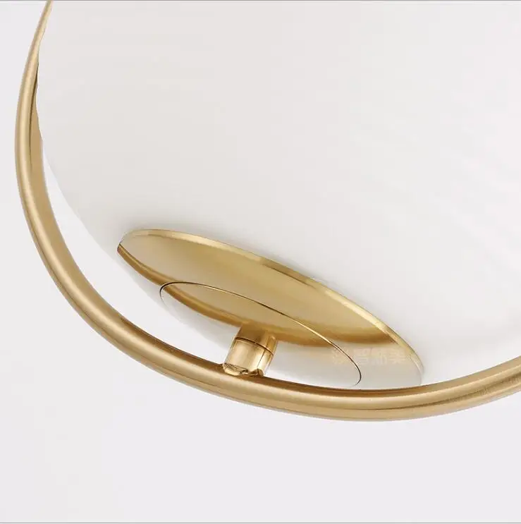 Простая постмодернистская люстра со стеклянными шариками Креативные люстры для