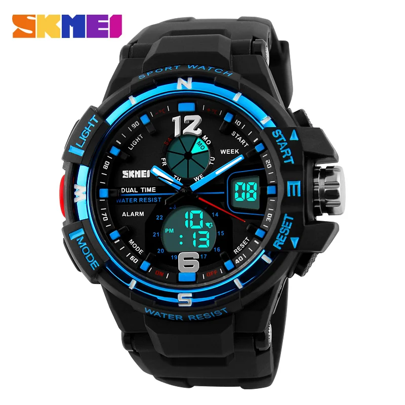 SKMEI G стильные модные цифровые часы мужские спортивные армейские военные