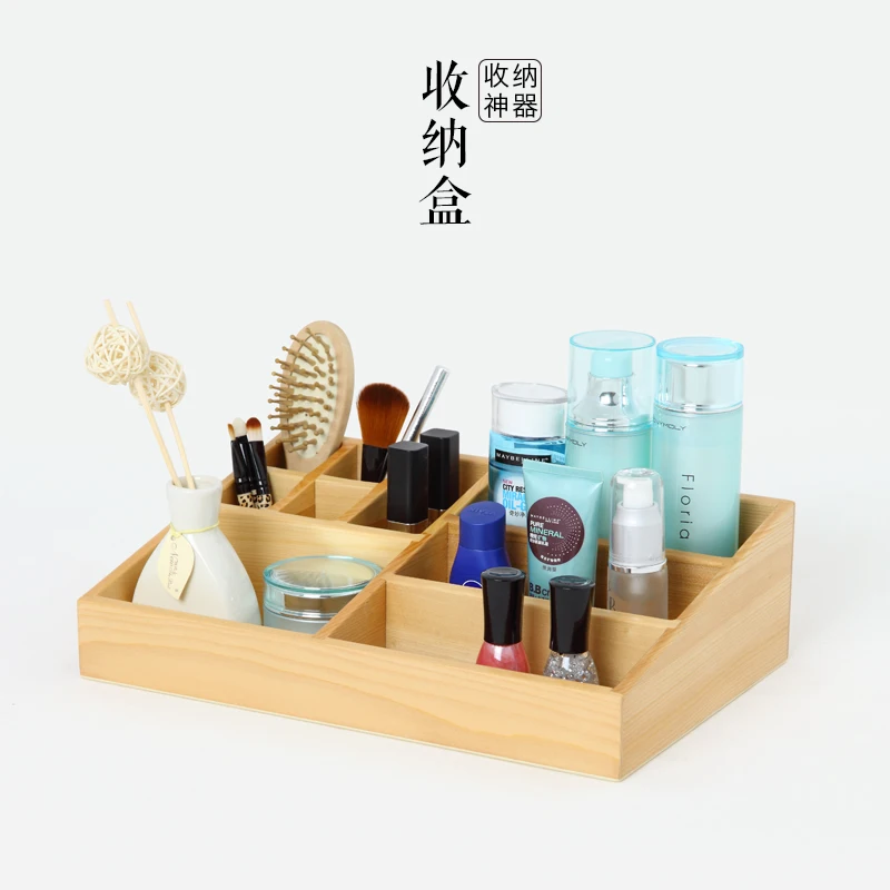 

Mingei домашняя Косметическая отделочная емкость коробка для хранения деревянная коробка настольная коробка для хранения многофункциональн...
