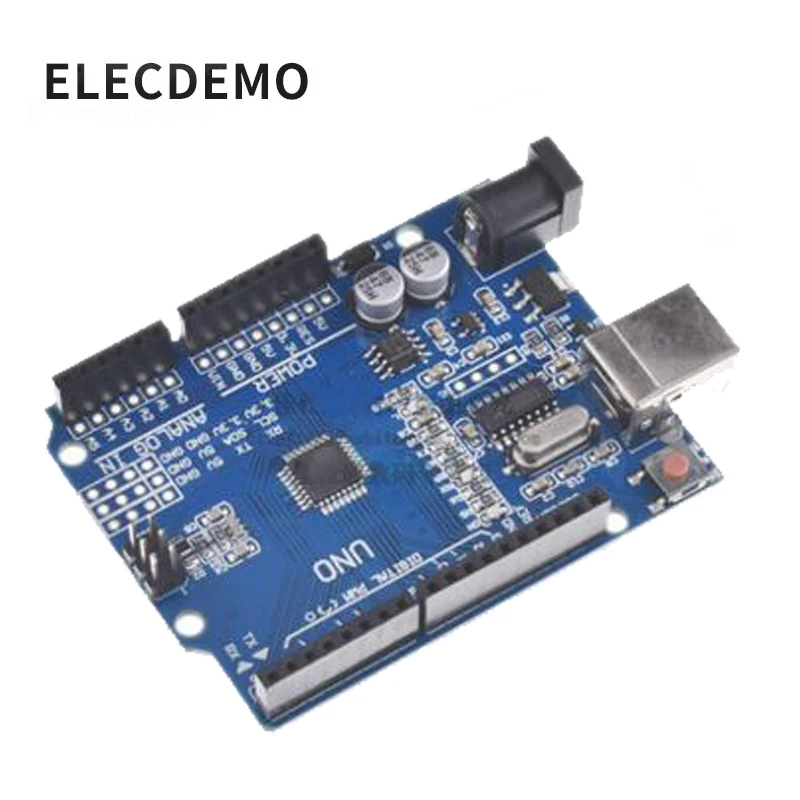 WAVGAT высокого качества один Комплект UNO R3 (CH340G) MEGA328P для Arduino + USB кабель ATMEGA328P-AU