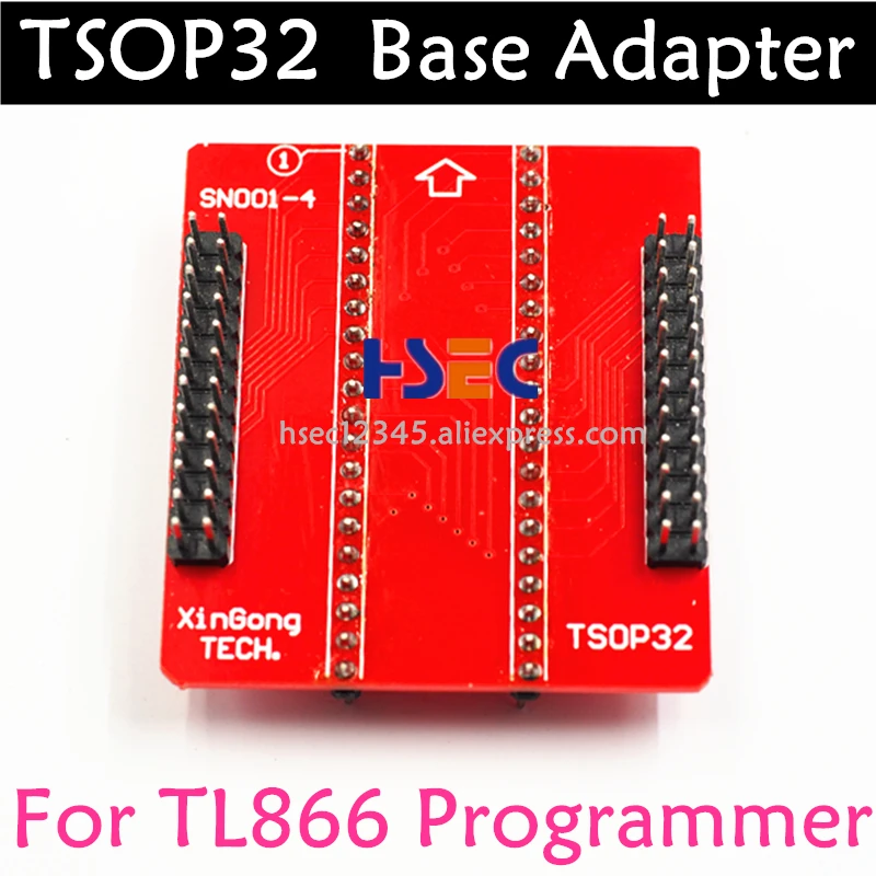 TSOP32 паяльный адаптер + TSOP40 TSOP48 для minipro TL866CS /A Xgecu TL866ii plus tl866 USB Универсальный