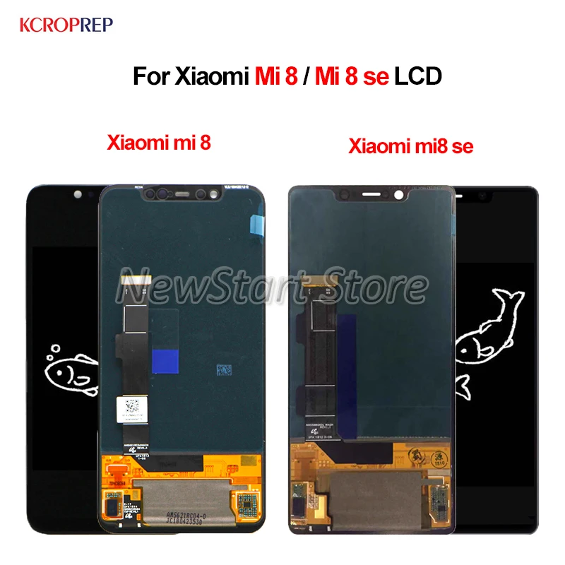 ЖК дисплей 6 21 дюйма для Xiaomi Mi 8 5 88 se сенсорный экран с дигитайзером в сборе Mi8 8se