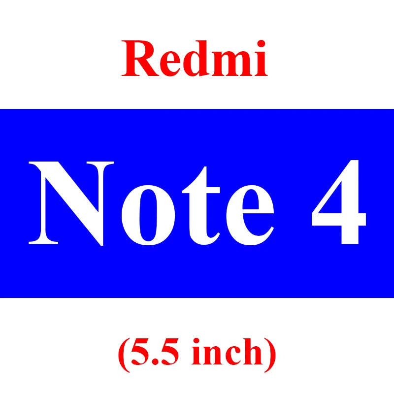For Redmi note 4 Защитное стекло для Ksio mi Red mi 4x для Xiao mi Red mi 4a Защитная пленка для экрана Note 4 закаленное защитное стекло A X Xio mi Note4 mi A4 X4 Note4x - Цвет: For Redmi note 4