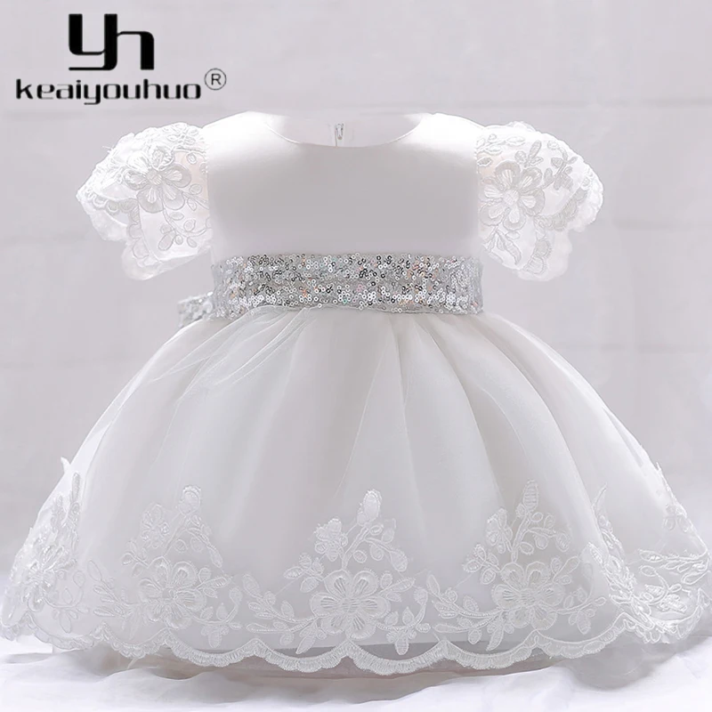 2020 летнее кружевное крестильное платье для новорожденных маленьких девочек