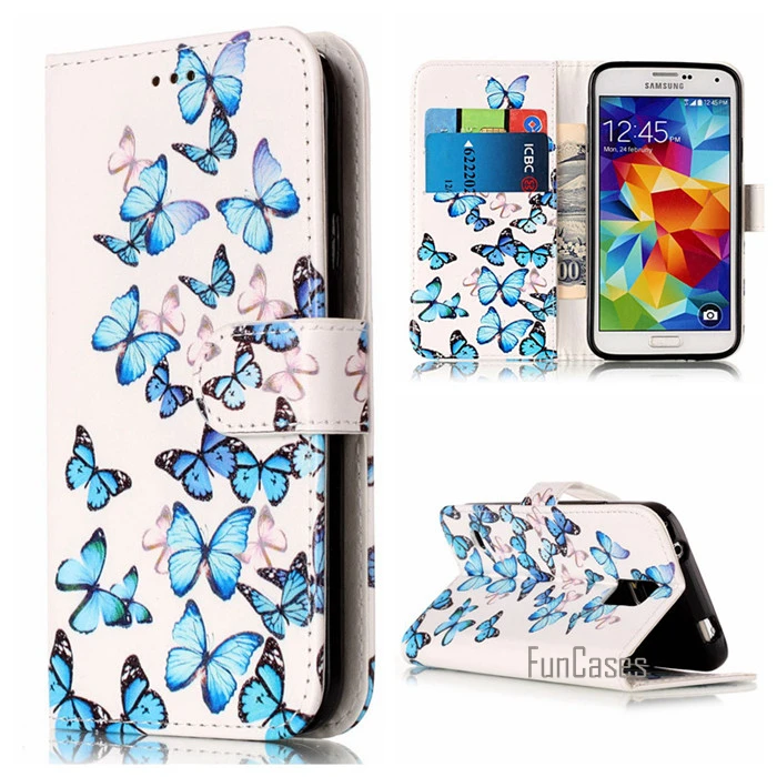 10 Модные Мрамор из искусственной кожи флип чехол для телефона для Samsung Galaxy S5 Neo S6 S7 край S8 плюс Чехол на заднюю часть, Роскошный кошелек Coque/Чехол - Цвет: 10