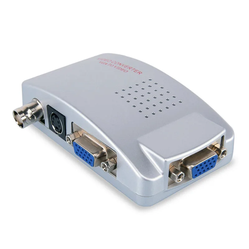 Мини разъем VGA BNC преобразователь сигнала видеопереключатель композитная