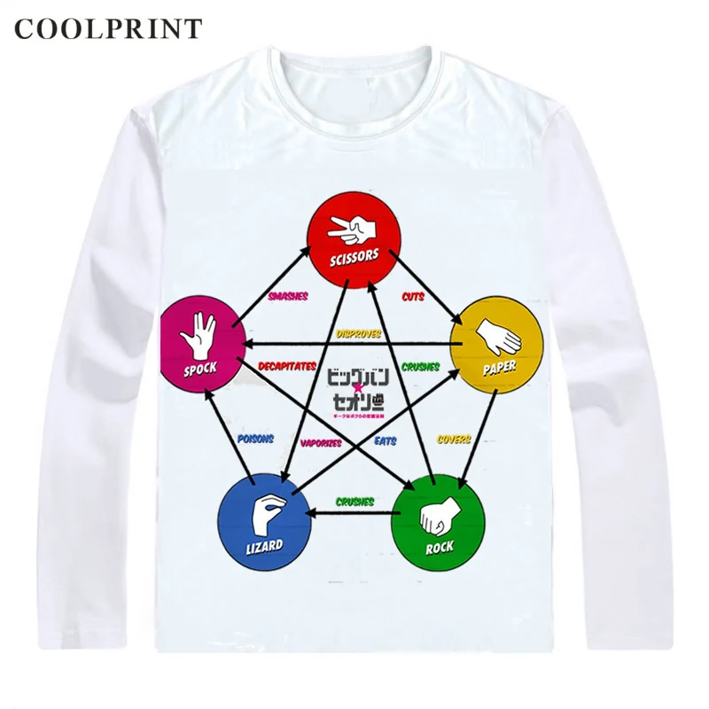 С тематикой сериала Теория большого взрыва футболки мульти стиль рубашка с