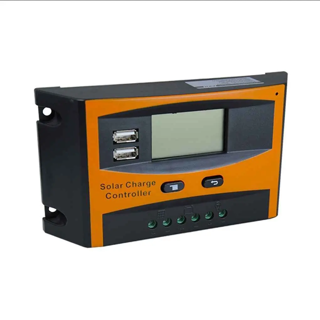 20A 12V 24V блок управления установкой на солнечной батарее ЖК-дисплей Функция Dual USB