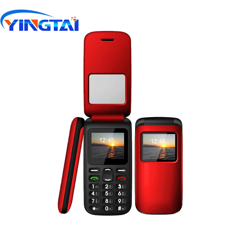 MTK флип GSM телефон кнопка Особенности раскладушка Dual Sim FM русский разблокирована