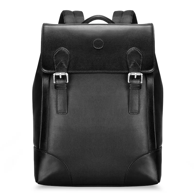 Дизайнерские мужские рюкзаки из натуральной кожи в европейском стиле модный