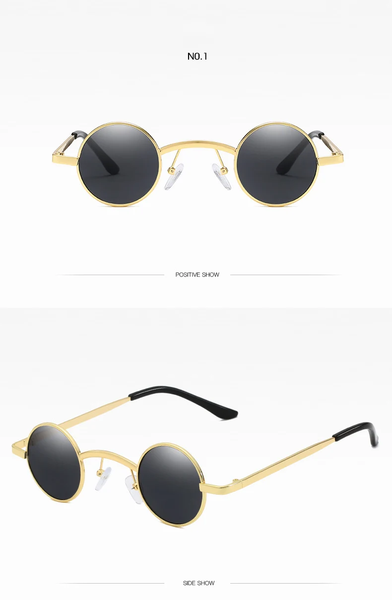 Xinfeite солнцезащитные очки, новая мода, маленькие металлические круглые рамки, цветное покрытие, зеркальные, UV400, для путешествий, для улицы, солнцезащитные очки для мужчин и женщин, X329