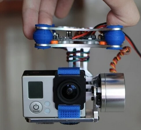 Бесщеточный шарнирный кронштейн для камеры с ЧПУ и 2 осевым контроллером