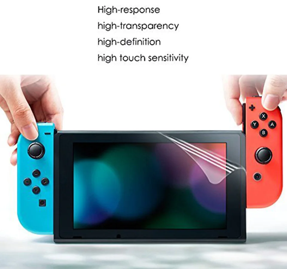 HD ультратонкий протектор экрана для консольный переключатель Nintendo аксессуары для видеоигр защитная пленка устойчивая к царапинам