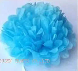 21 blue Милый babyshower украшения 5 шт. 10 15 20 25 30 см ткани Бумага цветы Бумага шарики-Помпоны фонарики вечерние декор для свадьбы - Цвет: 21 blue