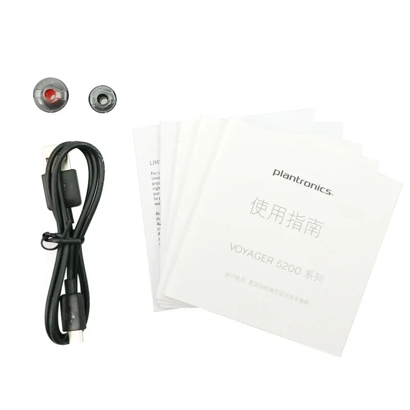 Plantronics Voyager 5200 модная гарнитура в деловом стиле беспроводные гарнитуры Bluetooth с шумоподавлением для samsung Xiaomi