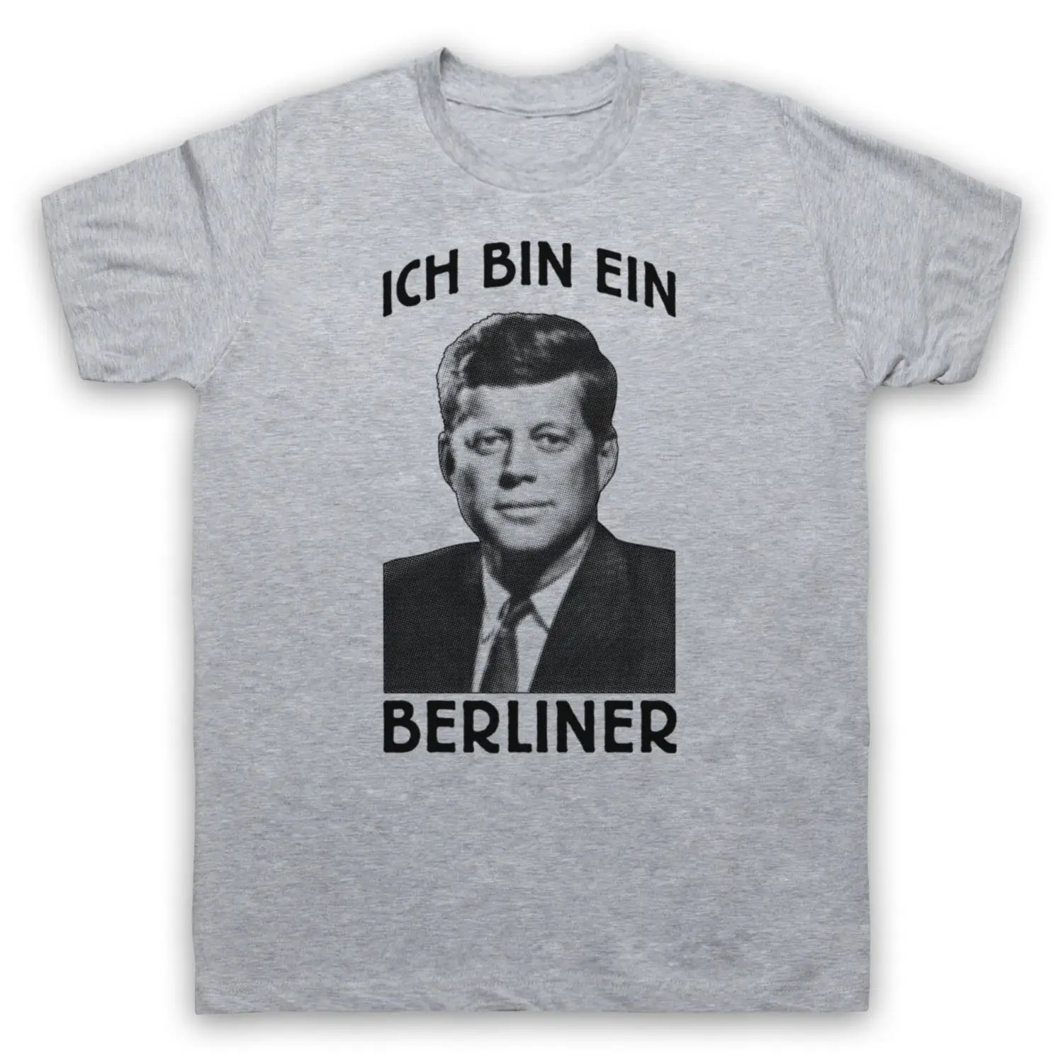 JFK ICH BIN EIN BERLINER Официальная футболка JOHN F. KENNEDY размеры для взрослых и детей|Мужские