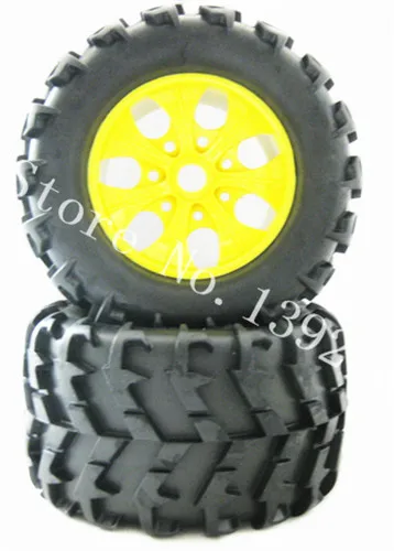 Резиновые губчатые покрышки для радиоуправляемых моделей 2 шт. колесо 150*80*17 мм