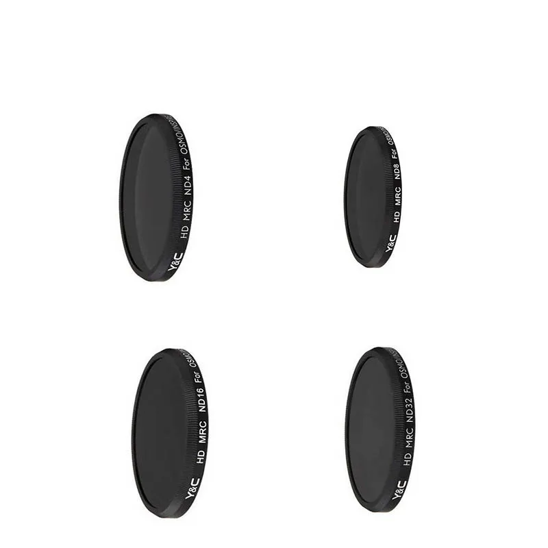 ND4 ND8 ND16 ND32 DJI OSMO MCUV CPL ND4 ND8 ND16 ND32 ND64 фильтр и Комплект фильтров аксессуары для держатель для DJI OSMO Gimbal Inspire 1 Zenmuse X3 - Цвет: ND4 ND8 ND16 ND32