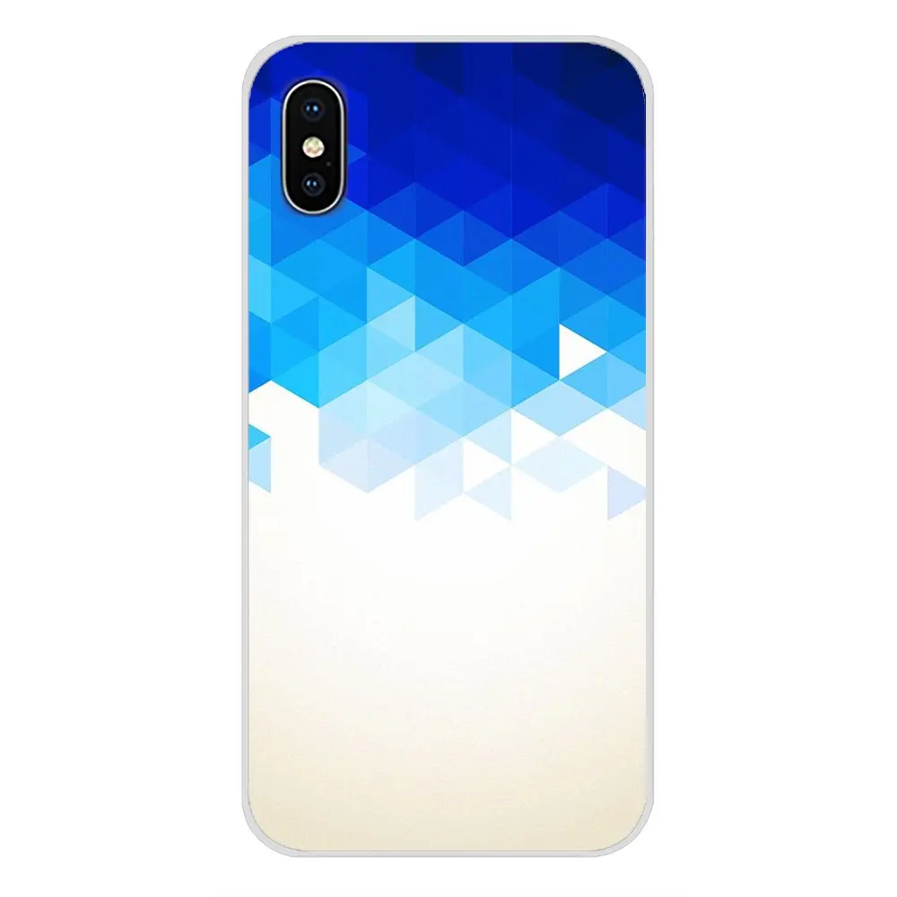 Силиконовый чехол для телефона с треугольным градиентом ярких цветов Huawei P Smart Mate