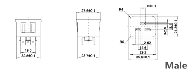 Штепсельная розетка IEC320 C20 C19 AC 16 А 250 В|ups|ups powerups socket |