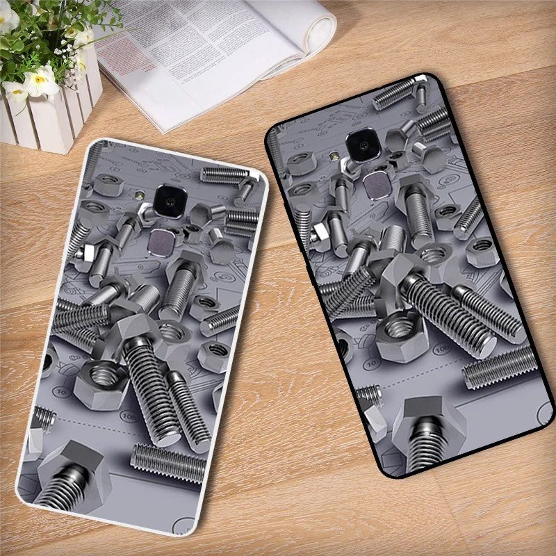 Капа для huawei Honor 5C ультратонкие Мягкий силиконовый чехол 5 2 дюймов буквы телефона