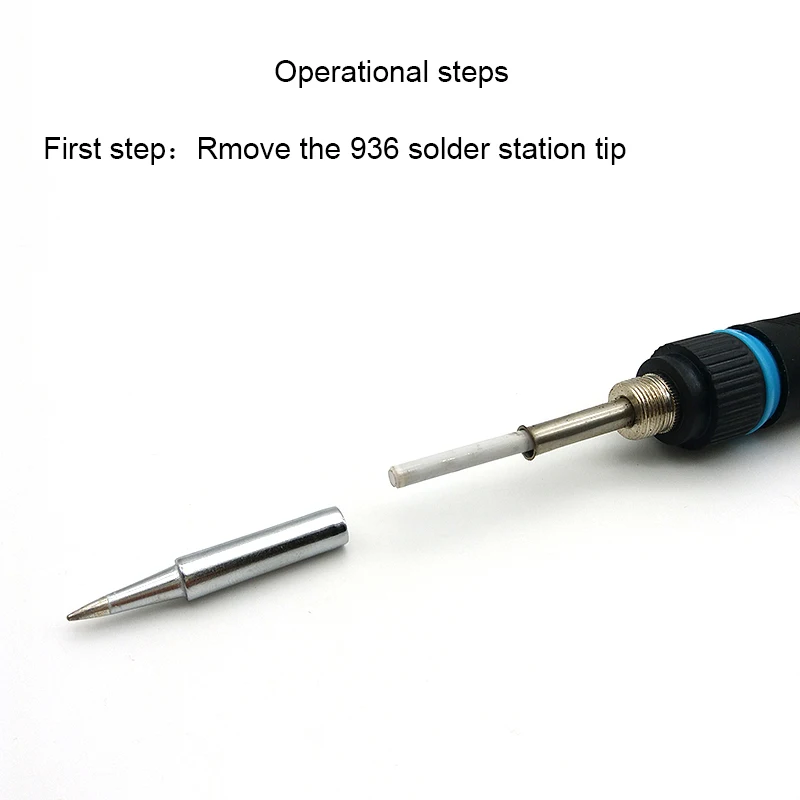 936 Soldering iron Heating Blade For Mobile phone Mainboard Glue Fingerprint IC repair Tool Back Cover Glass Glue Remove Tool